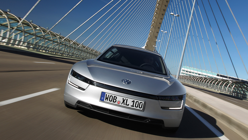 Illustration for article titled This Is Volkswagen's Crazy Awesome 261 MPG Car